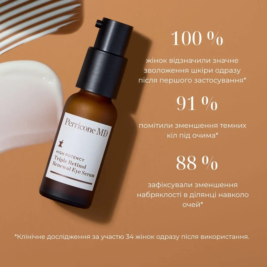 HIGH POTENCY TRIPLE RETINOL RENEWAL EYE SERUM - 3 - Perricone MD